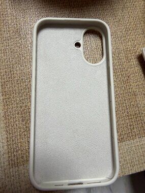 Blank Milky White Silicone iPhone Case Base